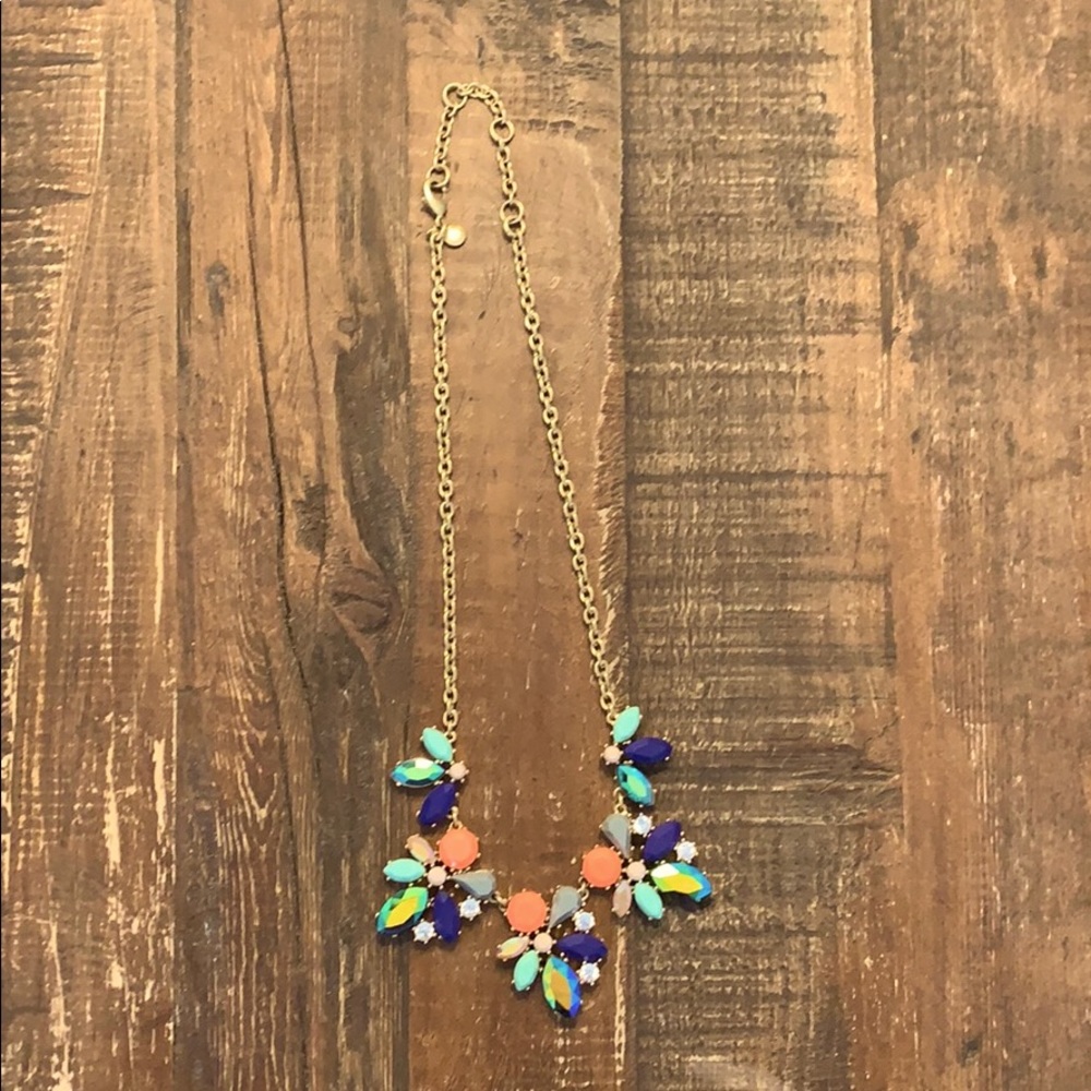 J. Crew Multi colored necklace